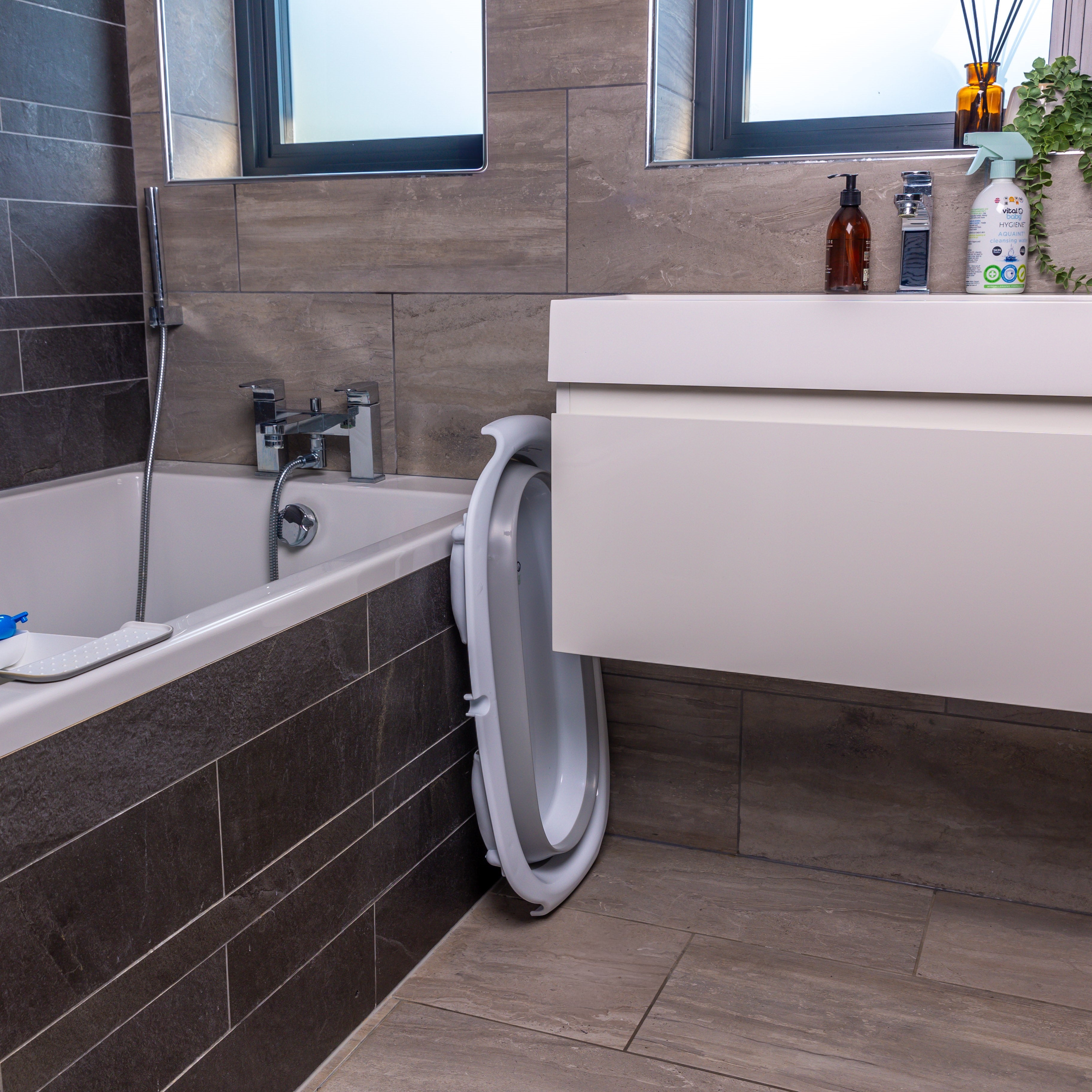 foldable bath