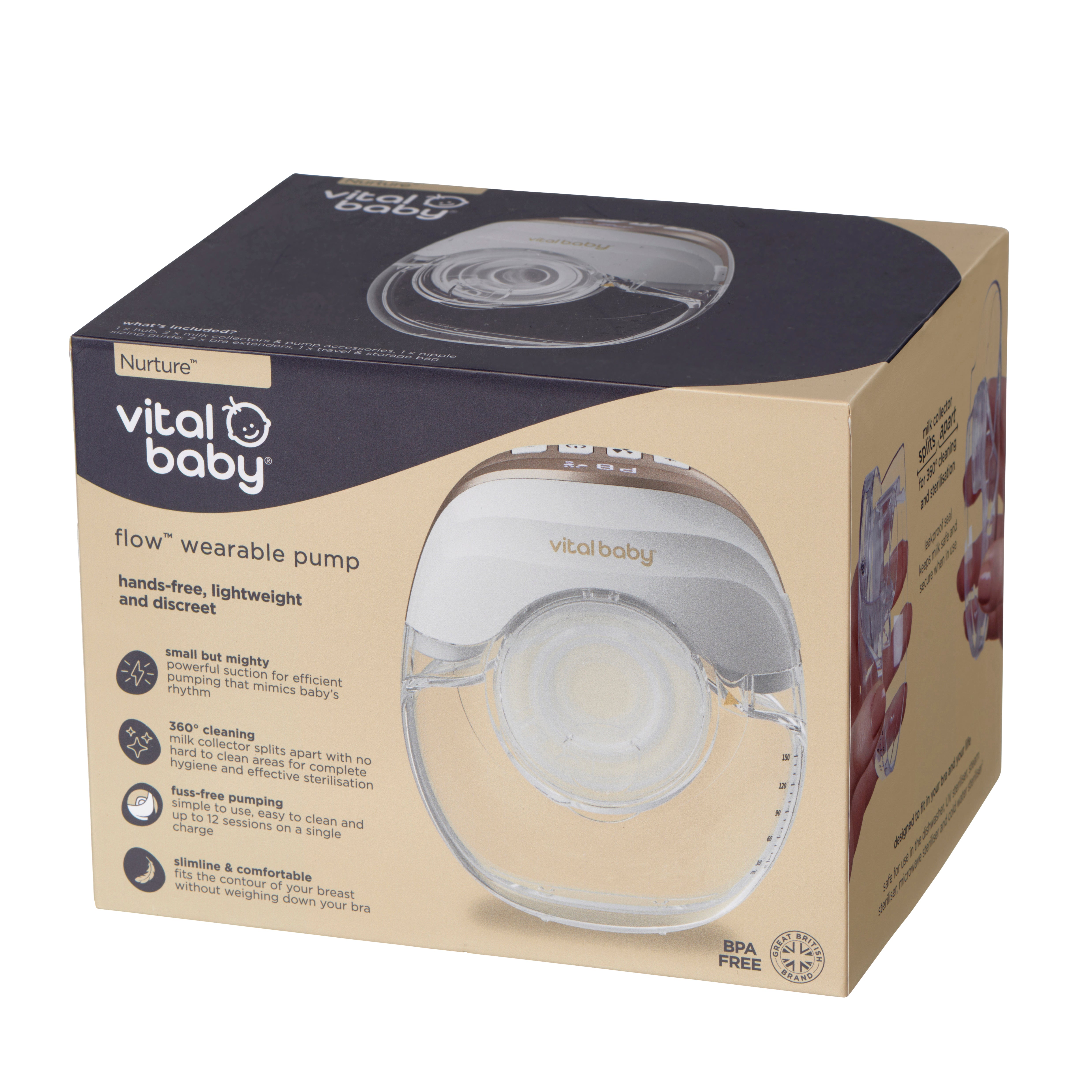 double flow™ wearable pump