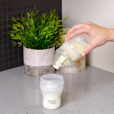 stacking milk formula dispenser