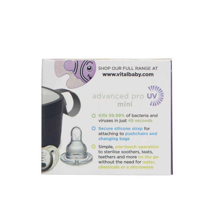 NURTURE advanced pro UV mini steriliser